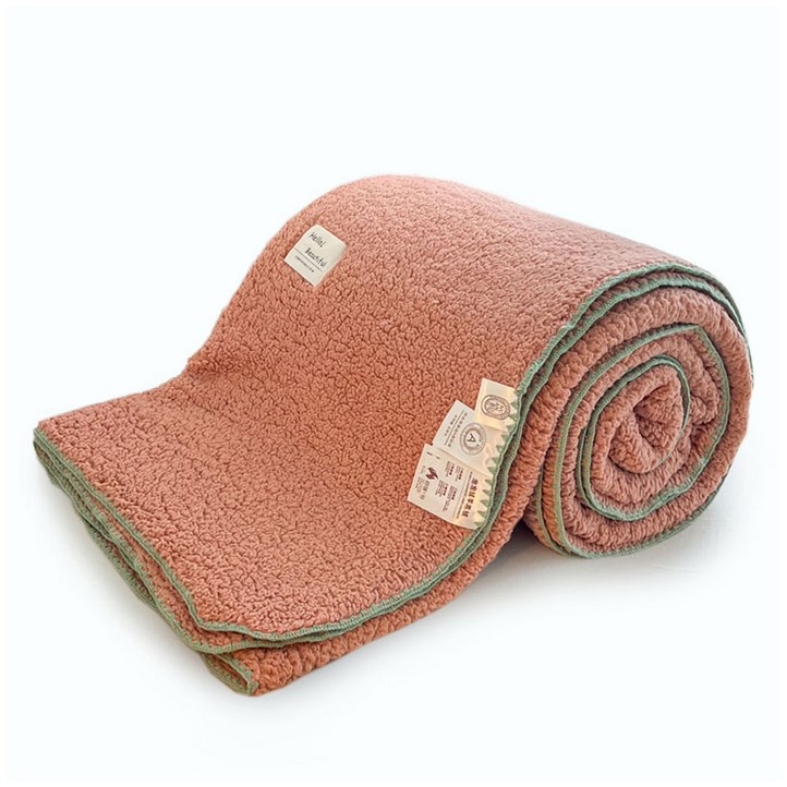 이몰리스 클래스A 양면 램 담요 무릎 사무실 담요 중형 100×140
