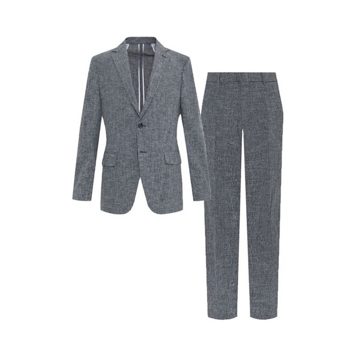 BY파크랜드 그레이 린넨 라이크 셋업AKC23683 APC23683