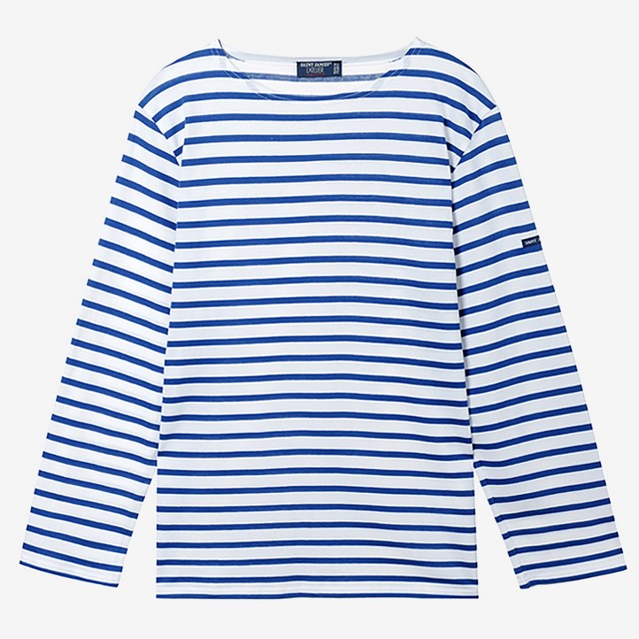 세인트제임스 밍콰이어 긴팔 티셔츠 Saint James Minquiers18 NeigeGitane