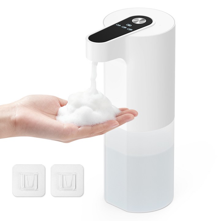 CozyTemp 자동 디스펜서 젤 거품 감지센서 비접촉 핸드워시 주방세제 손세정기, 거품타입
