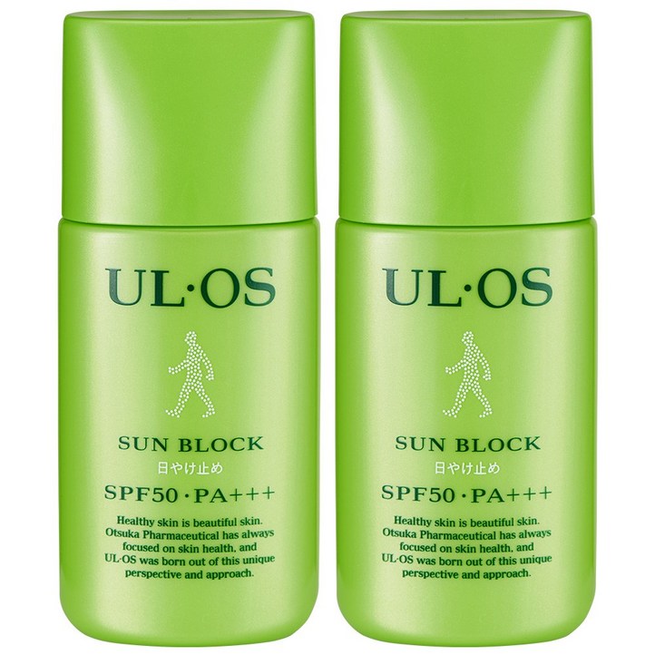 우르오스 플러스 선블럭 SPF50, PA 워터프루프 x2, 2개, 25ml