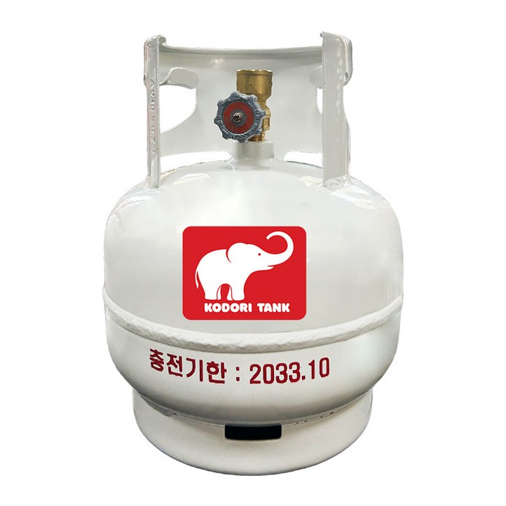 해바라기버너 코돌이탱크 LPG 3kg가스통 고화력 캠핑세트, 1개, 1. 3kg코돌이탱크가스통만