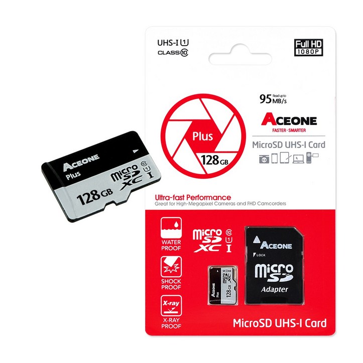 에이스원 마이크로SD 128G 액션캠 캠코더 메모리카드 TLC 고속, 128G 6065963691