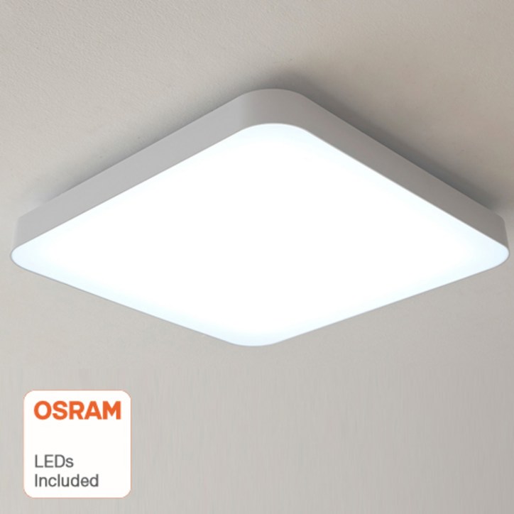 케이시조명 오스람 LED 심플 방등 50W 플리커프리, 화이트
