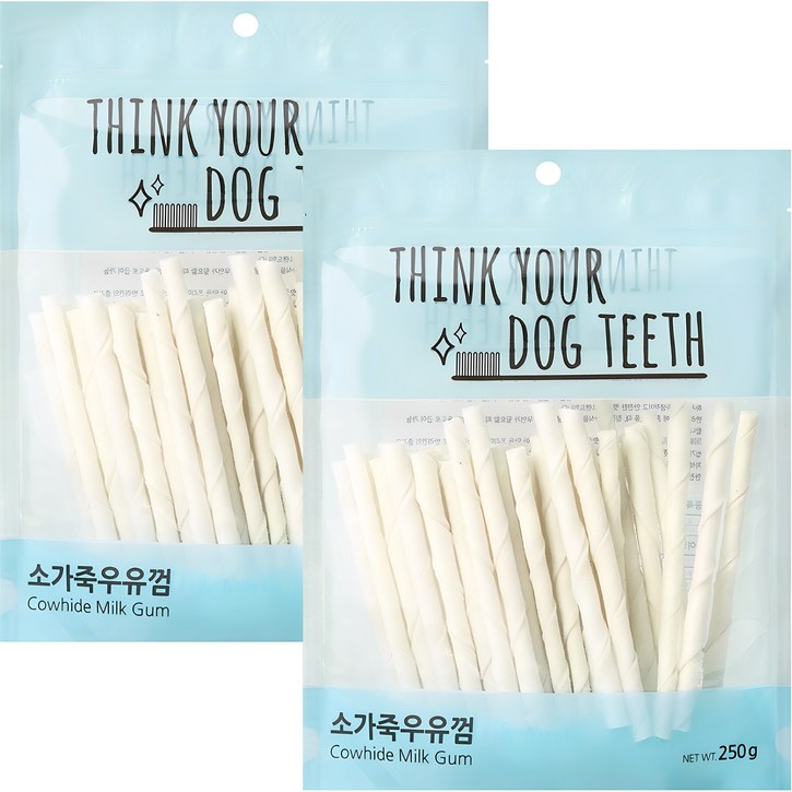 띵크유어도그티 강아지 우유껌 스틱형 44P