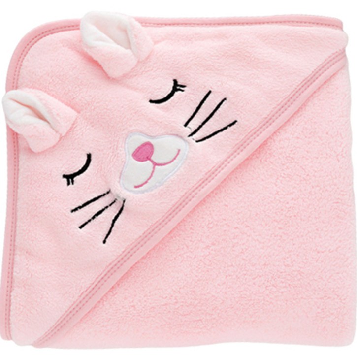 조이멀티 북극곰 신생아 유아 목욕 타올