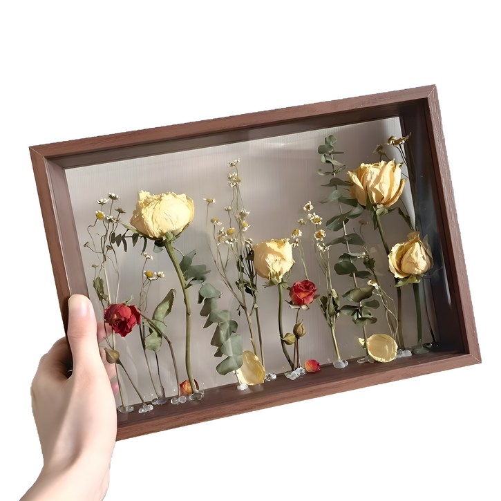 찐웨이 드라이 플라워 장식할수 있는 견고한 액자