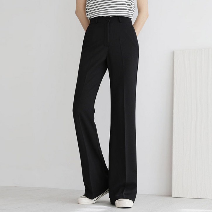 앤드스타일 여성용 U5올사이드 텐션 부츠컷 슬랙스 261357