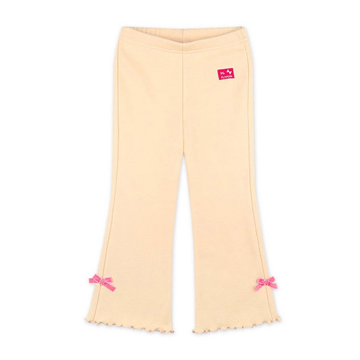 젤리스푼 여아용 리본 밍크기모 부츠컷레깅스