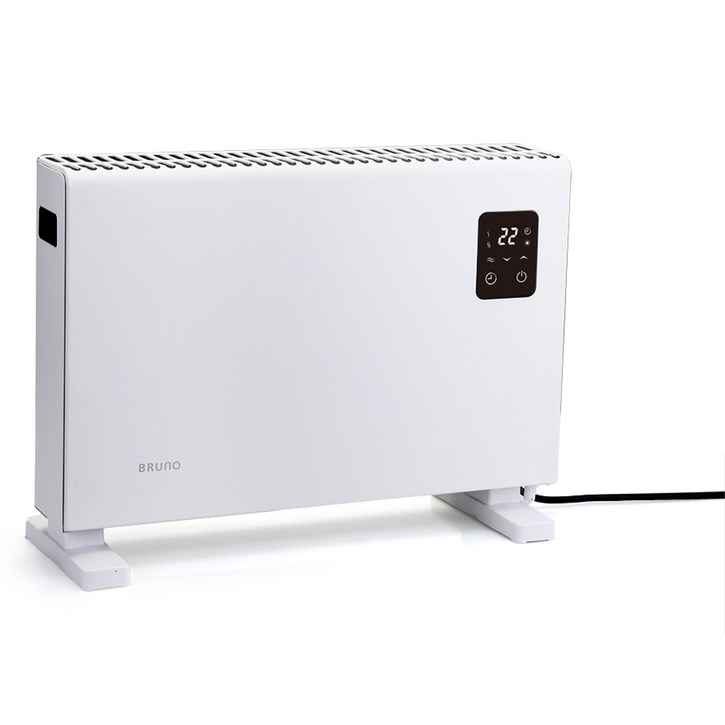 BRUNO 리모컨형 컨벡션 히터, BVH2411, 화이트