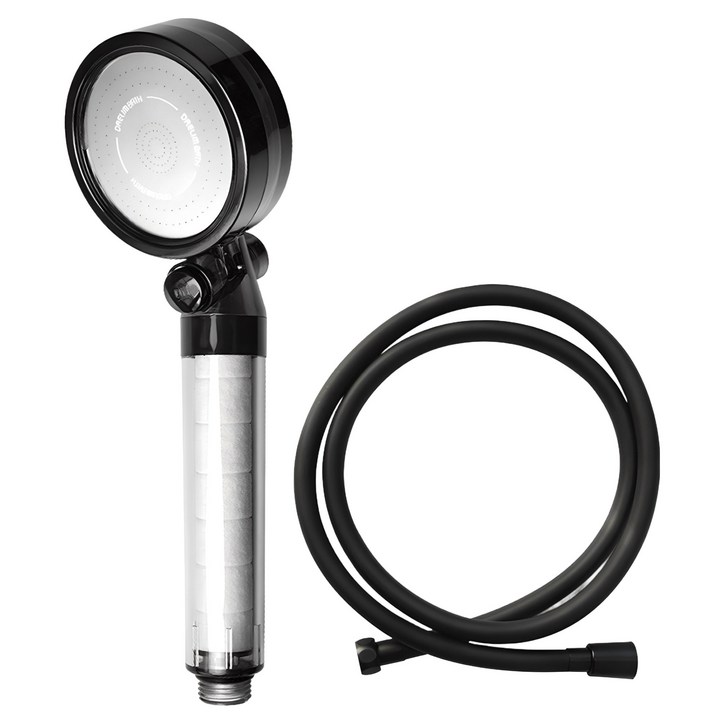 대림바스 디클린 온오프 샤워기  튜브형 샤워줄, 1개, 블랙