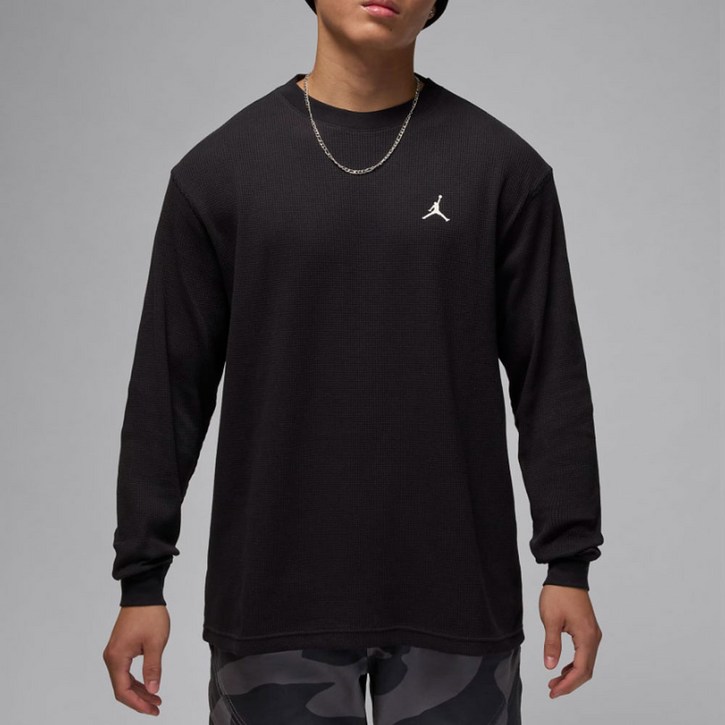 나이키 조던 남성 에센셜 기본 롱슬리브 검정