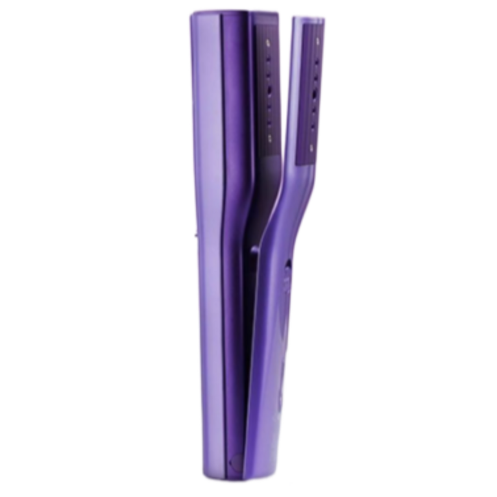 스팀핏 스팀 다리미 건식스팀 2중 알루미늄판 다림질 고데기형 핸디형 미니 여행용 휴대용, 퍼플