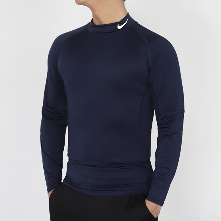 나이키 프로 드라이 핏 피트니스 목크넥 긴팔 탑