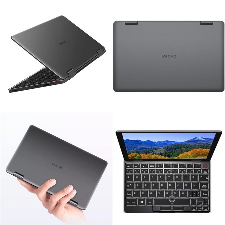 CHUWI MiniBook N150 미니 노트북 태블릿PC 8인치IPS스크린 windows11 포켓슬림 휴대 LPDDR5 16GB PD쾌충지원 듀얼usb-A3.0+타입C+HDMI