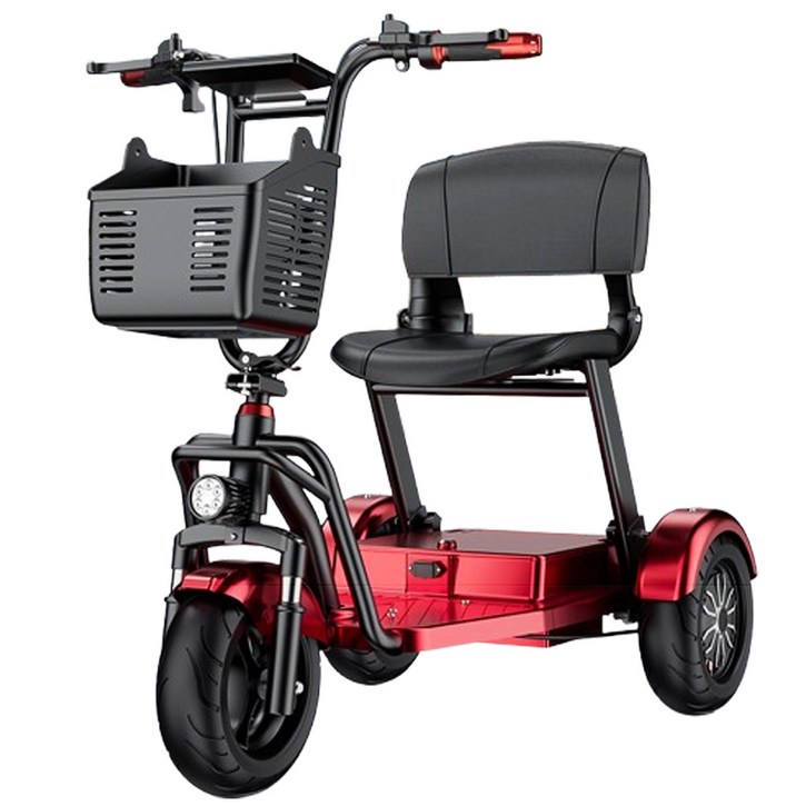 Tevol 안전한 노인전동차 어르신 삼륜 3륜 세발 3발 스쿠터 전기 효도 카트 오토바이 바이크, 1개, 블랙 36V 15A