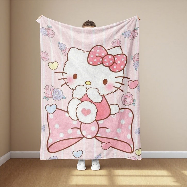 Tiger Pavilion 빅 고양이 캐릭터 담요