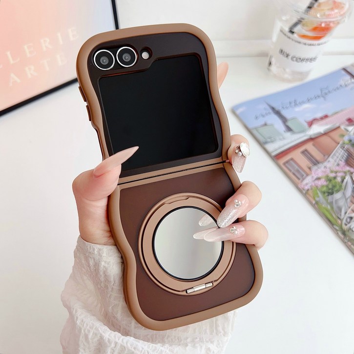 얌코 핸드폰케이스 갤럭시 z플립7 z플립3 z플립4 z플립5 z플립6 맥세이프 휴대폰케이스 거울 거치대