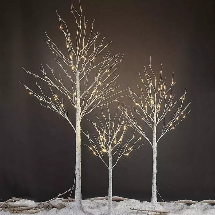 자작나무 LED 크리스마스트리 2종 60cm,120cm 선택 구성 10