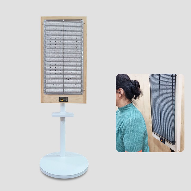 친환경편백아트 편백 양자히터 기능성 찜질기 스탠드형 P683