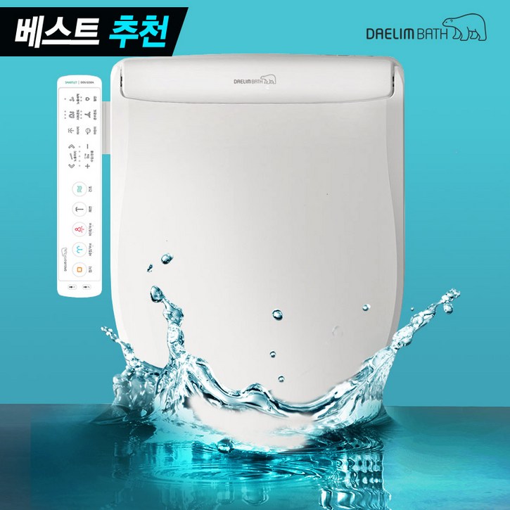 대림바스 3세대 올케어 직수 살균비데 IPX8완벽방수 극초슬림 커브드노즐 DDS-S250AS, DDS-S250AS, 고객직접설치