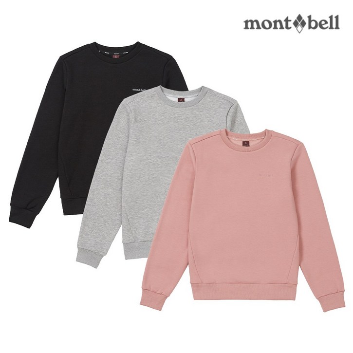몽벨 여성 밍크 기모 티셔츠MW3DFWRL60