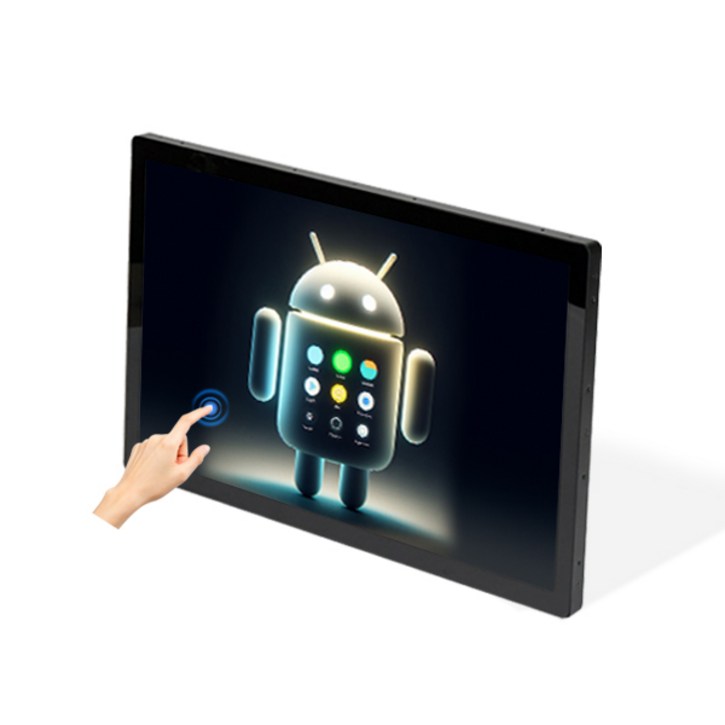 하이드림엘씨디 산업용 안드로이드 OS 터치 일체형PC HDLT240ANPCT 벽걸이 태블릿 매립형 키오스크 6061cm24인치, HDLT240ANPCTRZ, Android, 64GB, 4GB, 블랙