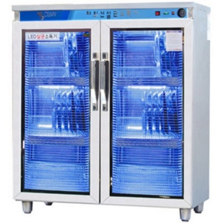청그린 LED 식판 살균 소독기 SM-LED520 업소용 자외선 열풍건조