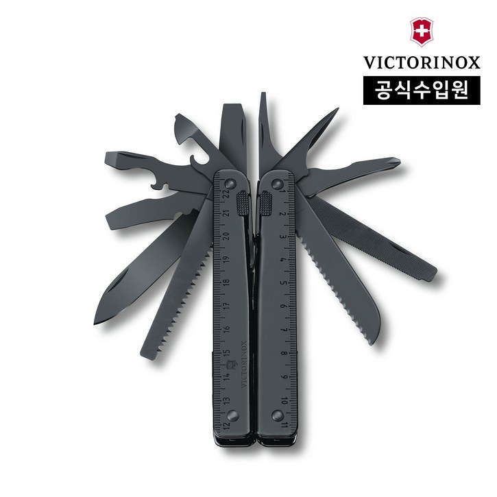 빅토리녹스 공식 맥가이버 캠핑 멀티툴 스위스 툴 BS 포켓 툴 나이프 칼 3.0323.3CN, 1개