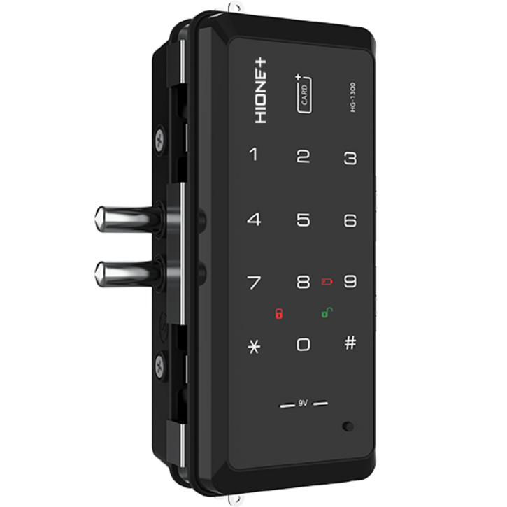잇소키 IoT 스마트 도어락 유리문 클립형 WiFi 도어록 매장 강화유리 단문 양문형