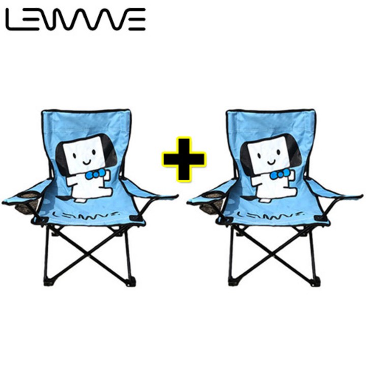 1+1 Lenwave 팔걸이형 접이식 캠핑의자