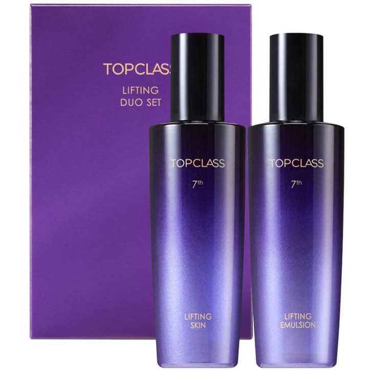 참존 탑클래스 리프팅 듀오 세트 스킨에멀젼 기초세트 트리플콜라겐 펩타이트 단백질