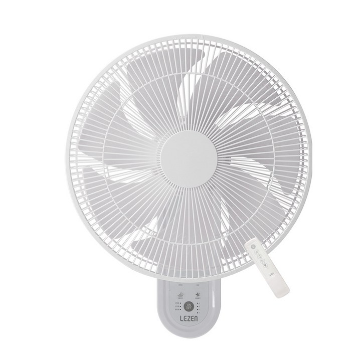 르젠 벽걸이 리모컨 BLDC 선풍기 35 cm LZEF-DC520, LZEF-DC520