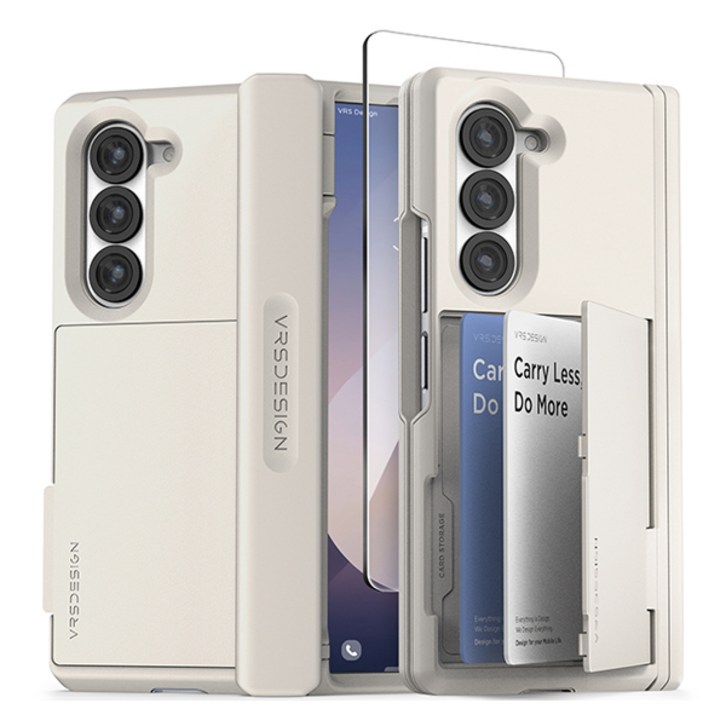 베루스 모던 고 자동 힌지 보호 카드 수납 휴대폰 케이스  필름 세트