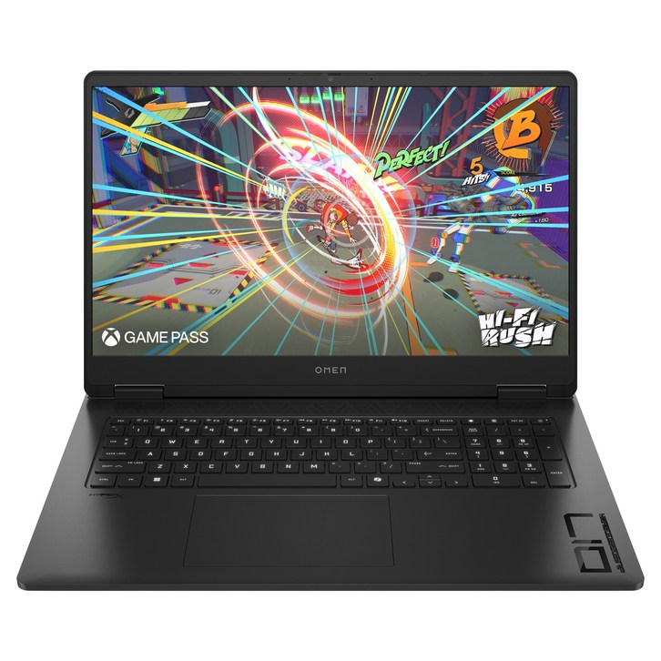 HP 2025 오멘 17 라이젠 AI 라이젠 AI 300 지포스 시리즈 RTX 5070, Shadow Black, 512GB, 32GB, Free DOS, 17db1003AX