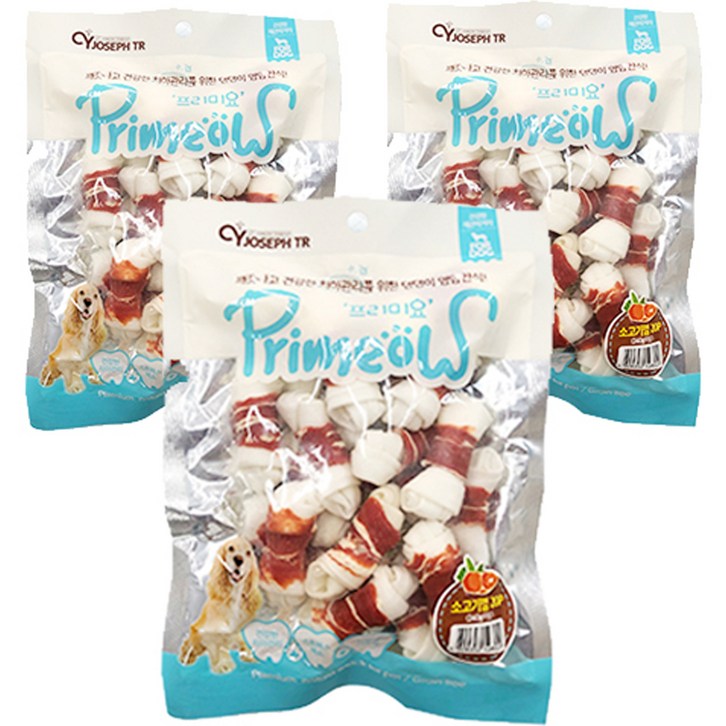 프리미요 강아지 딩고 덴탈껌 20p, 소고기, 240g, 3개 프리미요 강아지 딩고 덴탈껌 20p, 소고기, 240g, 3개