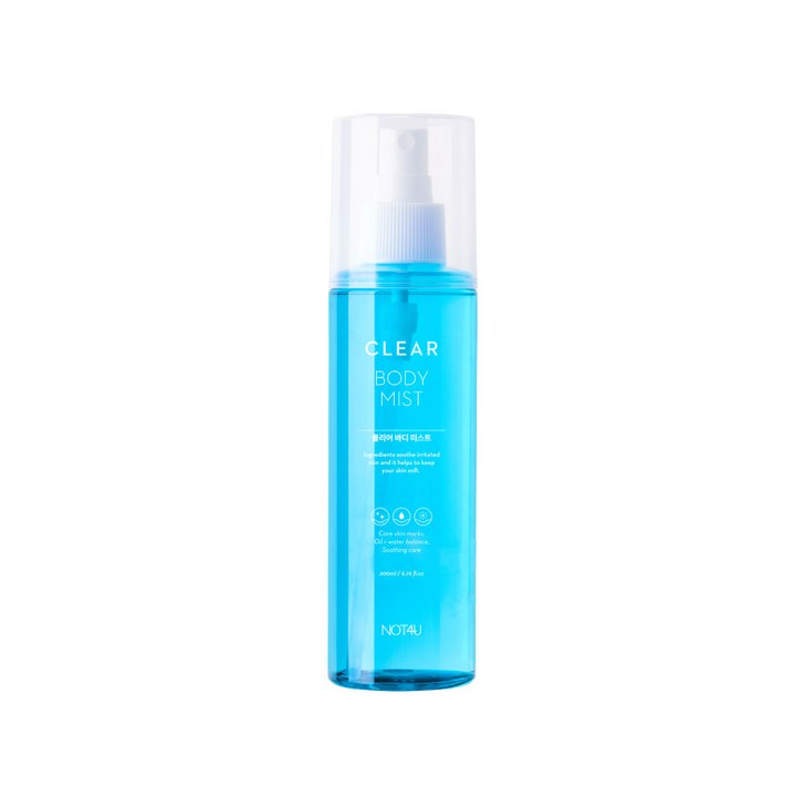 낫포유 클리어 바디 미스트, 200ml, 1개