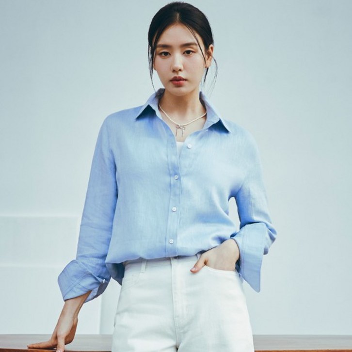 [최초가69,900원]셀렙샵 에디션 24SS 루즈핏 린넨셔츠