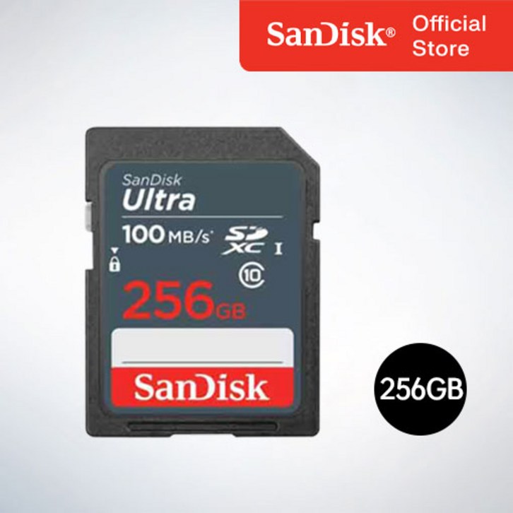 샌디스크코리아 공식인증정품 SD메모리카드 SDXC ULTRA 울트라 DUNR 256GB 샌디스크코리아 공식인증정품 SD메모리카드 SDXC ULTRA 울트라 DUNR 256GB
