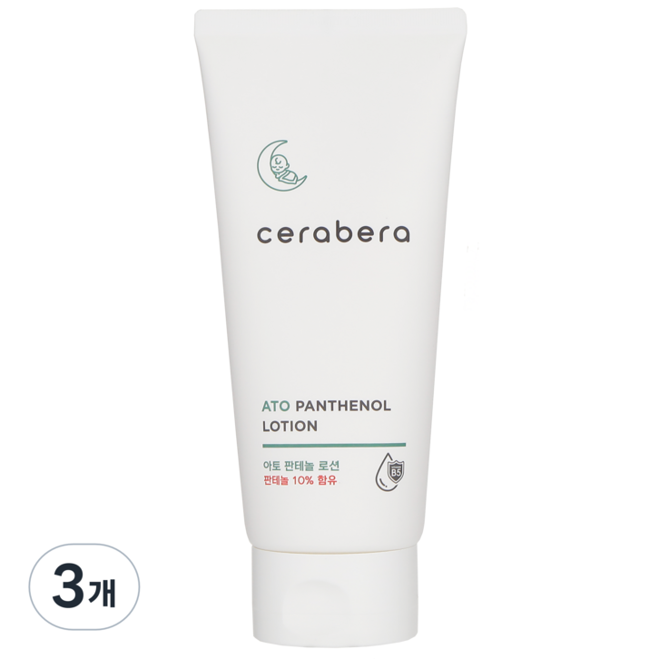 보습진정로션 세라베라 아토 판테놀 로션 얼굴 바디 보습 피부장벽 판테놀10, 3개, 180ml 보습진정로션 세라베라 아토 판테놀 로션 얼굴 바디 보습 피부장벽 판테놀10, 3개, 180ml
