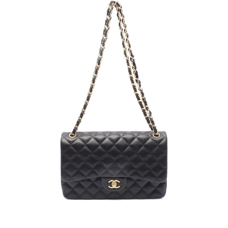 샤넬  중고 2018 라지 데카마틀라세 30 클래식 숄더 백