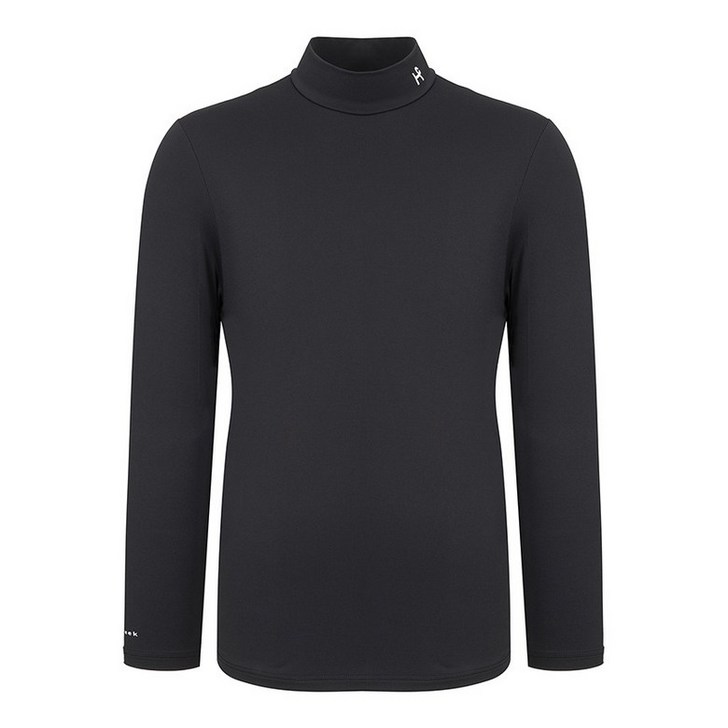 힐크릭 남성골프웨어 남성 가을 골프티셔츠 리노브 약기모 베이스레이어 이너티셔츠 1HCTSF3292BK