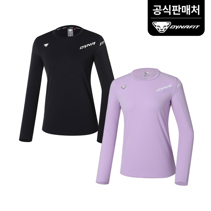 다이나핏 정상가 109.000원 여성 VISION 비젼 긴팔티 YWU22231GNWT