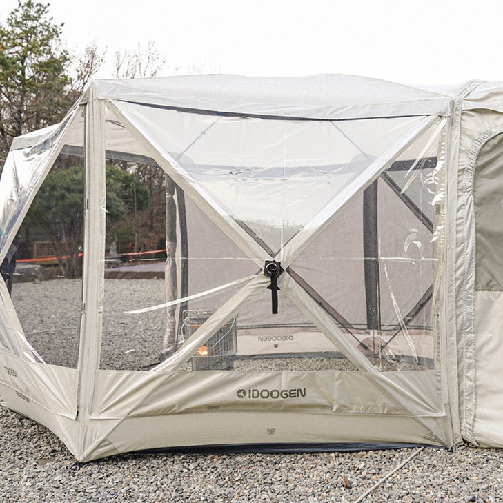 아이두젠 TPU 우레탄창 윈도우형 옥타곤 텐트