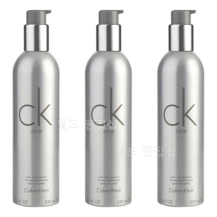 CK ONE 모이스쳐라이저 올인원 로션 250ml 3개