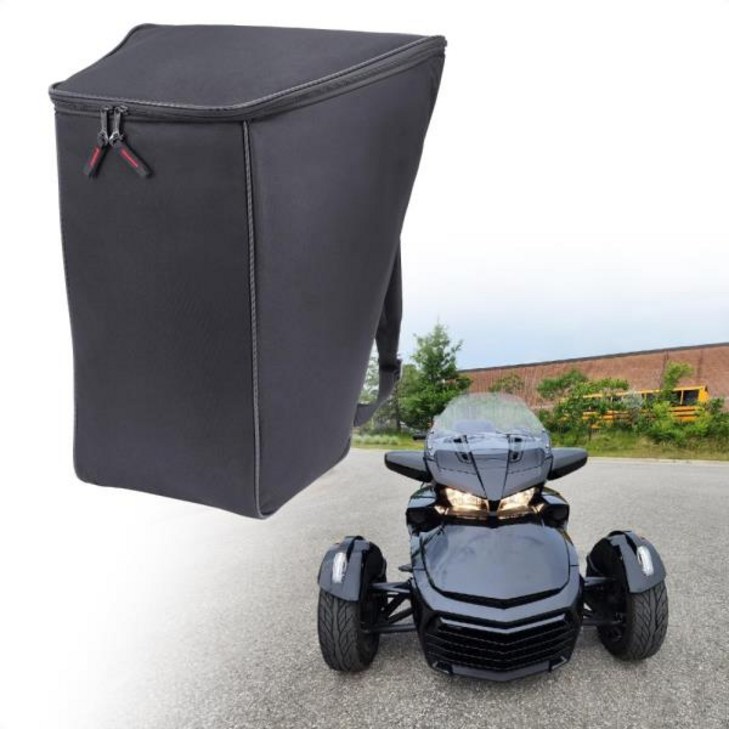 오토바이 프론트 스토리지 카고 백 캔암 스파이더 RT 20102019 트렁크 라이너 배낭 스트랩 포함