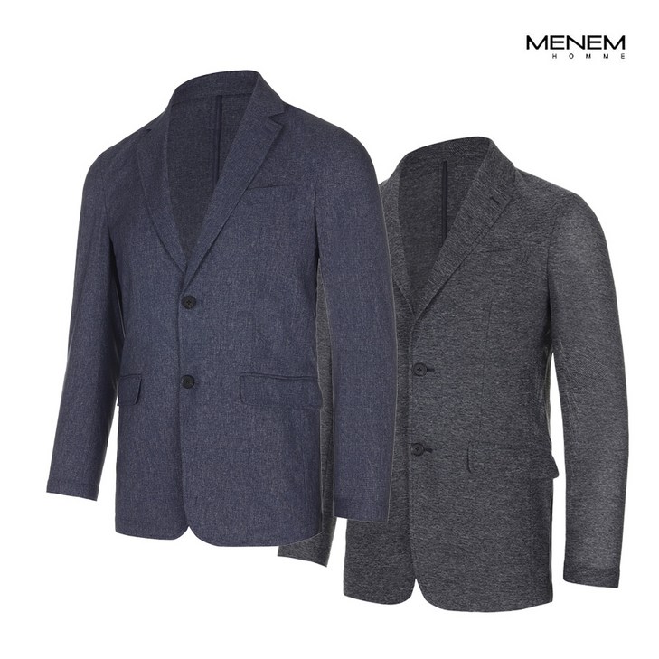 남성 여름 쿨링 자켓 미넴 옴므 MENEM 클래식 자켓3종 택1 남성 여름 쿨링 자켓 미넴 옴므 MENEM 클래식 자켓3종 택1