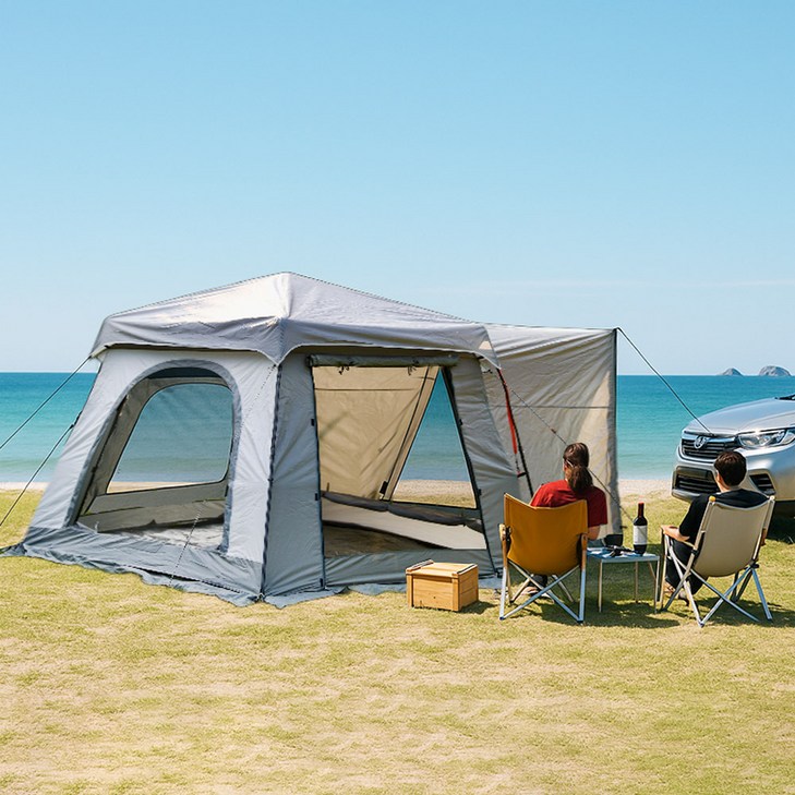 콜핑 차박텐트 도킹쉘터 카쉘터, GRAY