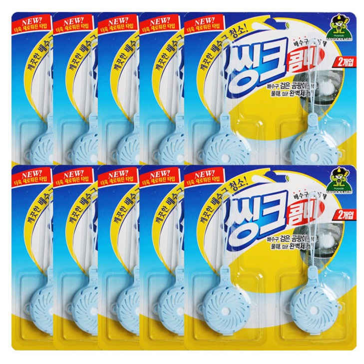 산도깨비 씽크콤비 배수구세정제