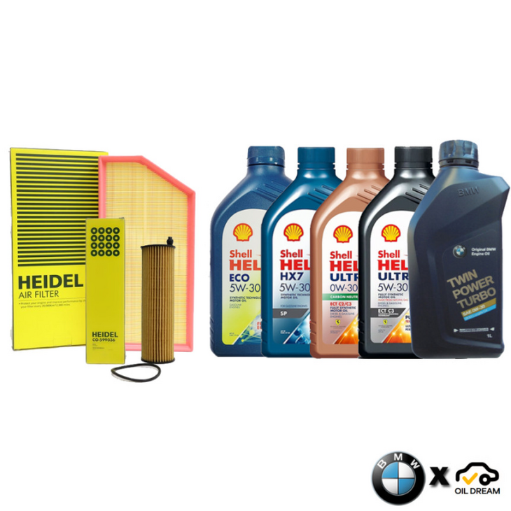 BMW X3 20d 엔진오일 세트